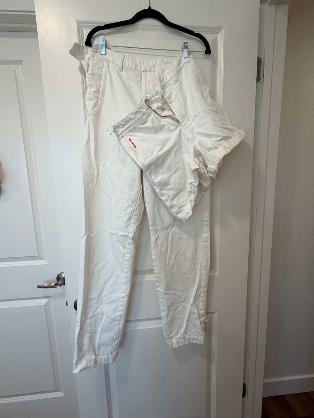 Women’s White Cotton Chinos - Classic Straight Fit